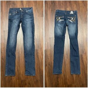 Rock & Republic Women's Skinny Jeans - Dark Blue